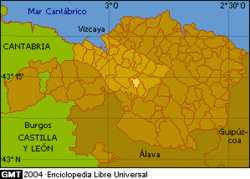 Basauri (Vizcaya) localización